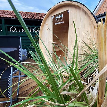 Ferien Im Wangerland Ferienwohnung Leuchtturm Minsen Schillig Hund Pool Sauna Norderaltendeich ภายนอก รูปภาพ