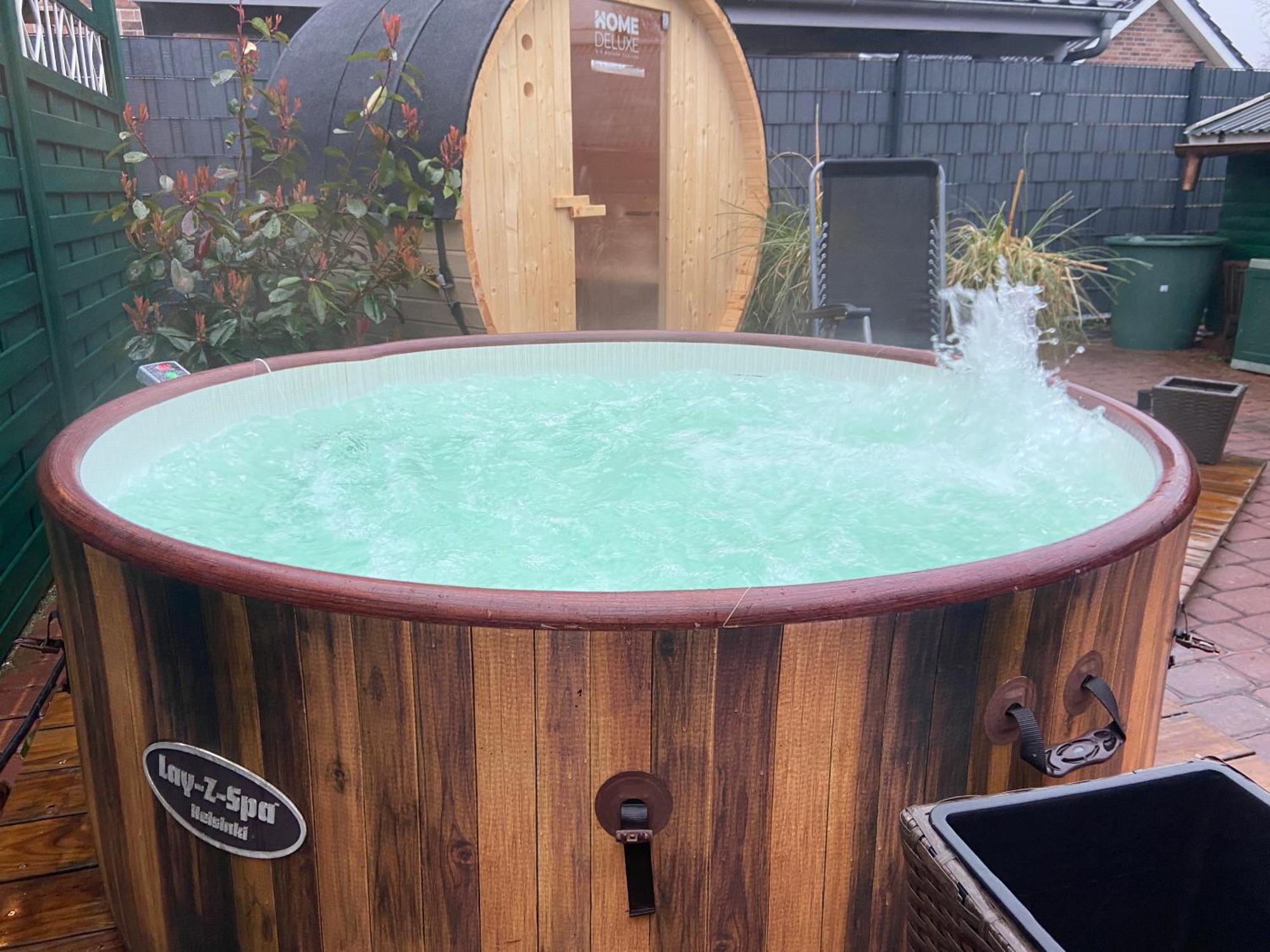 Ferien Im Wangerland Ferienwohnung Leuchtturm Minsen Schillig Hund Pool Sauna Norderaltendeich ภายนอก รูปภาพ